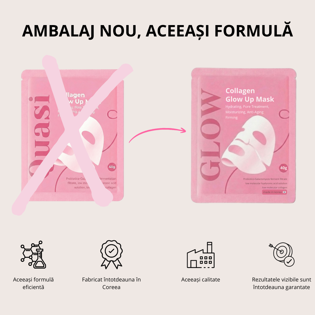 Mască GLOW™ Collagen Glow Up
