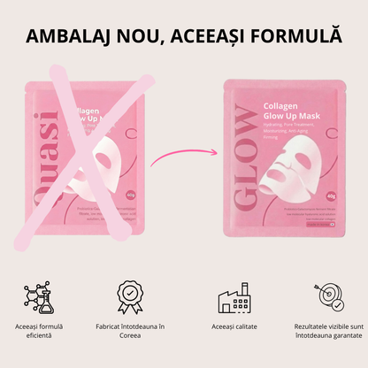 Mască GLOW™ Collagen Glow Up