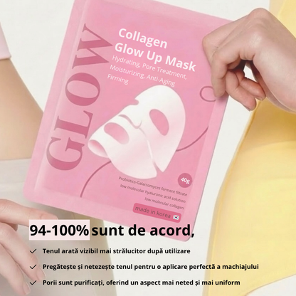 Mască GLOW™ Collagen Glow Up